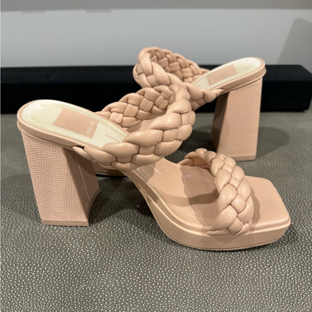 Dolce Vita Block braided heel